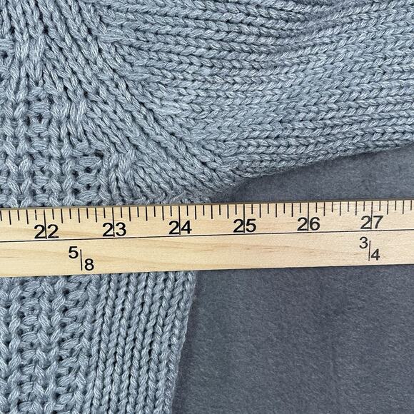 PG Field Sweater Gray Mens XL Knit Cable Crewneck Cotton Outdoor Casual - Picture 5 of 9